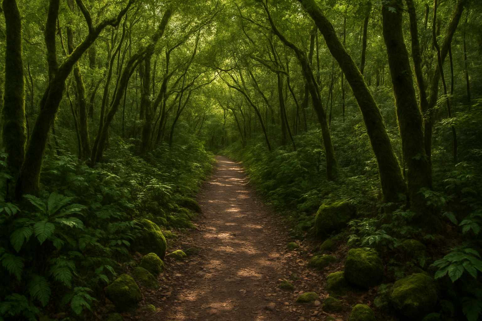 제주 곶자왈 숲길 맨발걷기 이미지