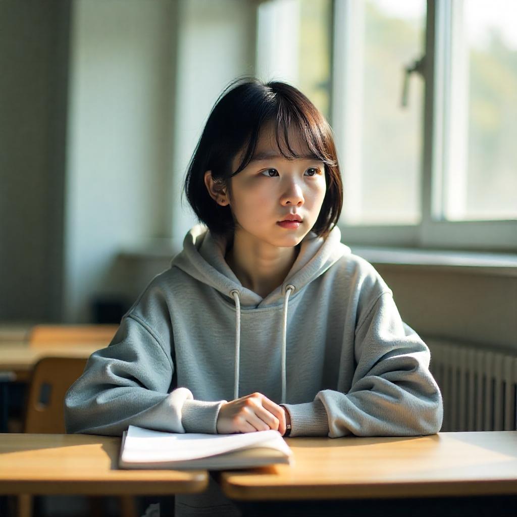 勉強モチベーション向上ガイド - 集中して学習する学生